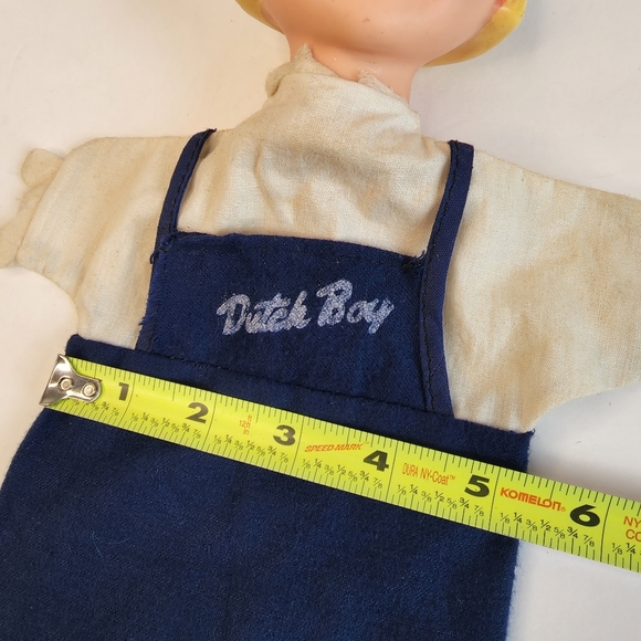 1960s VINTAGE DUTCH BOY PAINT Hand Puppet Toy - Picture 10 of 13